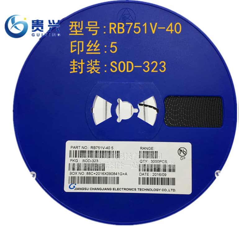 RB751V-40 Marking 5 SOD-323 0805 Surface Mount Schottky Diode Long-Term Supply