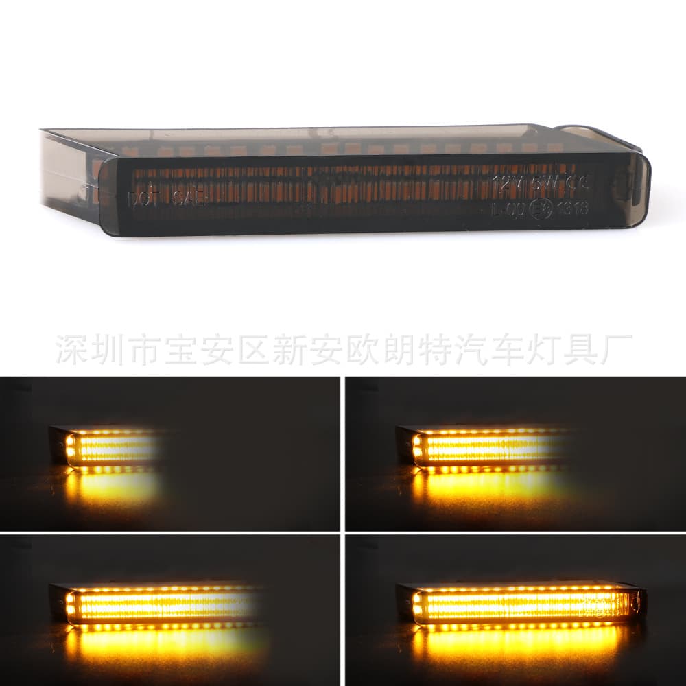 Cross-border Special for Ford Raptor F150 Lincoln Front Rearview Mirror Turn Light LED Flowing Turn Signal