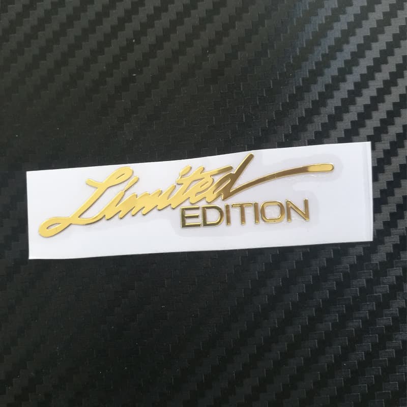 Creative Limited Edition Car Body Sticker Metal Motorcycle Phone Decal