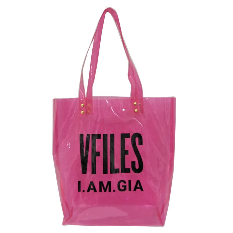 Factory Direct Customizable Logo Fashion Fresh PVC Bag