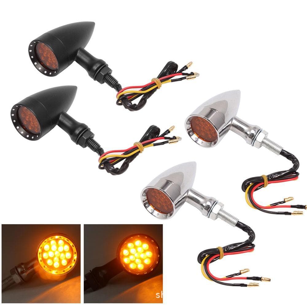 Motorcycle Parts Harley Davidson Bobber Motorcycle Retro Turn Signal LED Turn Signal Indicator Light