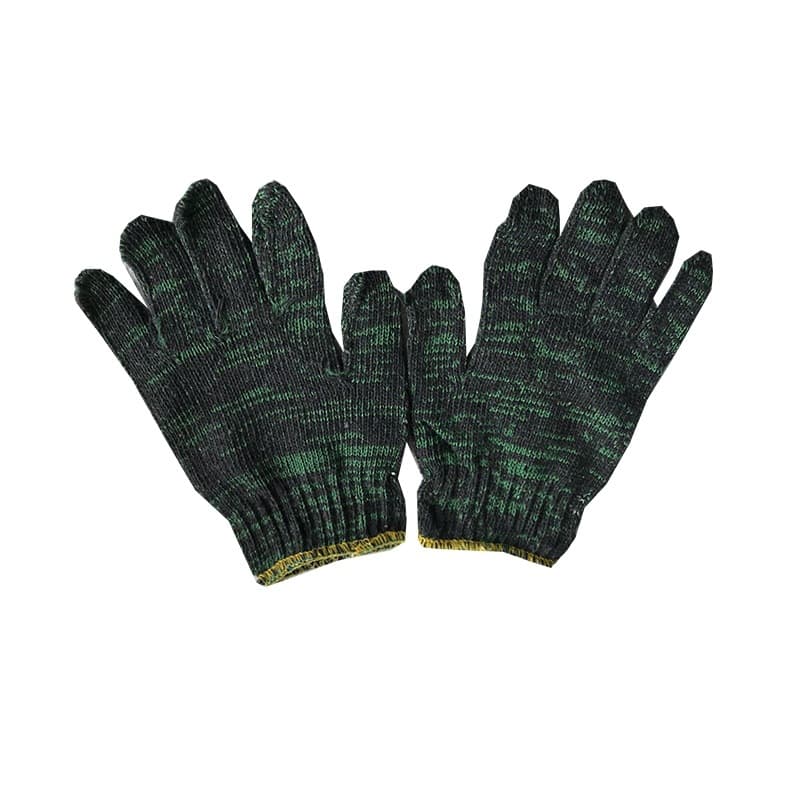 Factory direct sales of work gloves, 700g cotton yarn nylon gloves wholesale, durable and wear-resistant.