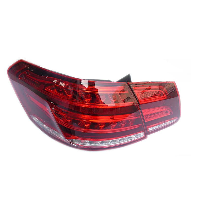 For Mercedes-Benz E-Class W212 Curved and Flat Tail Light, Warning Light, Reverse Light, Brake Light, LED Tail Light Assembly