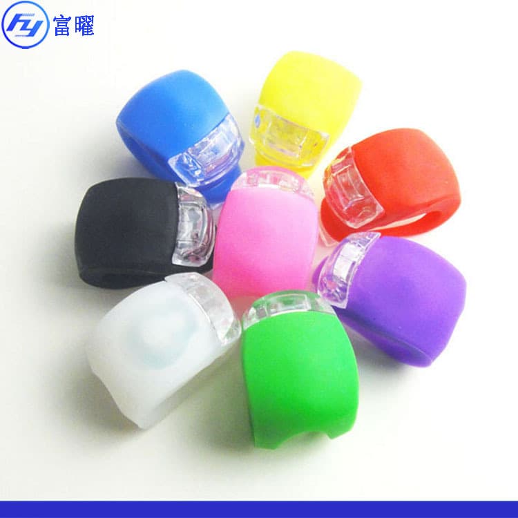 Frog Light Bicycle Light Silicone Warning Light Mountain Bike Tail Light LED Frog Light Customizable Logo