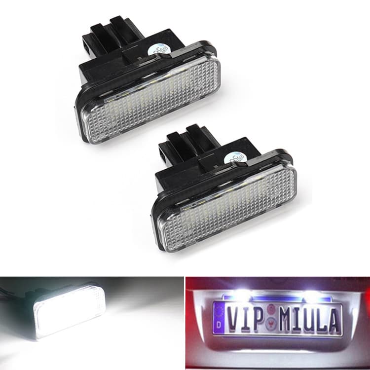 Cross-border Supply LED License Plate Light for Mercedes-Benz W203/W211/W219/R171