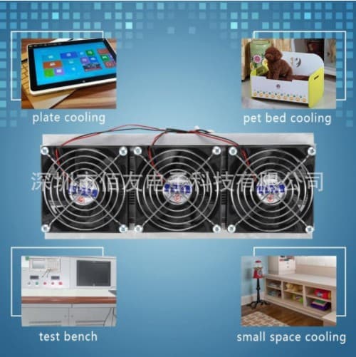 Original Semiconductor Refrigeration DIY Kit Thermoelectric Peltier Air Cooling Device