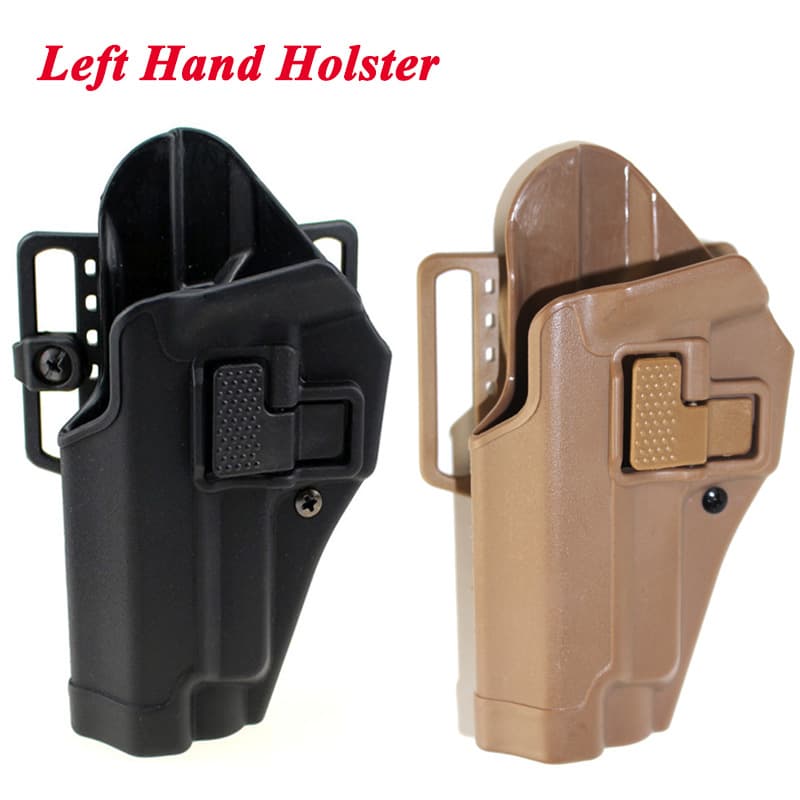 Black Hawk CQC Tactical P226 Left Hand Holster Military SIG P226 Quick Draw Holster CS Combat Left Waist Holster