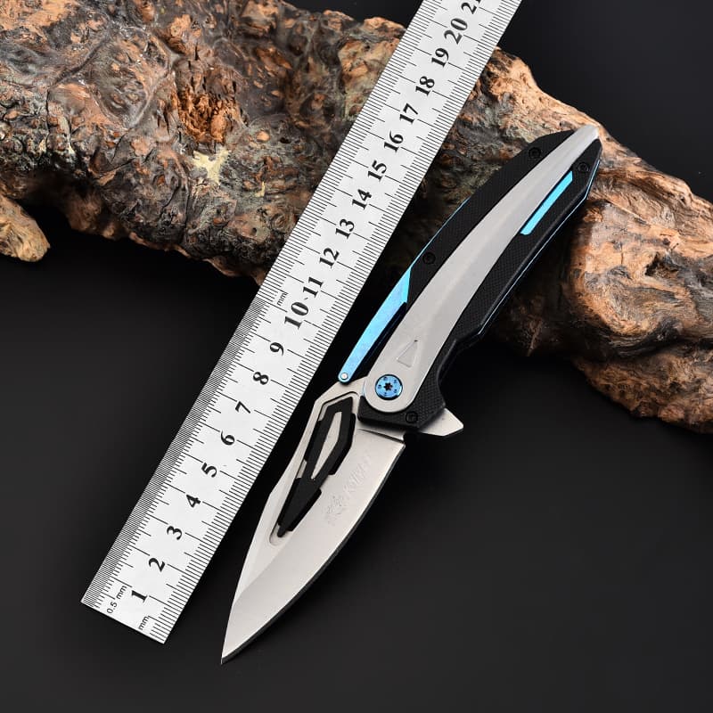 Factory Wholesale Folding Knife Stainless Steel Outdoor Folding Knife Multi-function Small Knife Camping Self-defense Knife Sharpened Tactical Knife