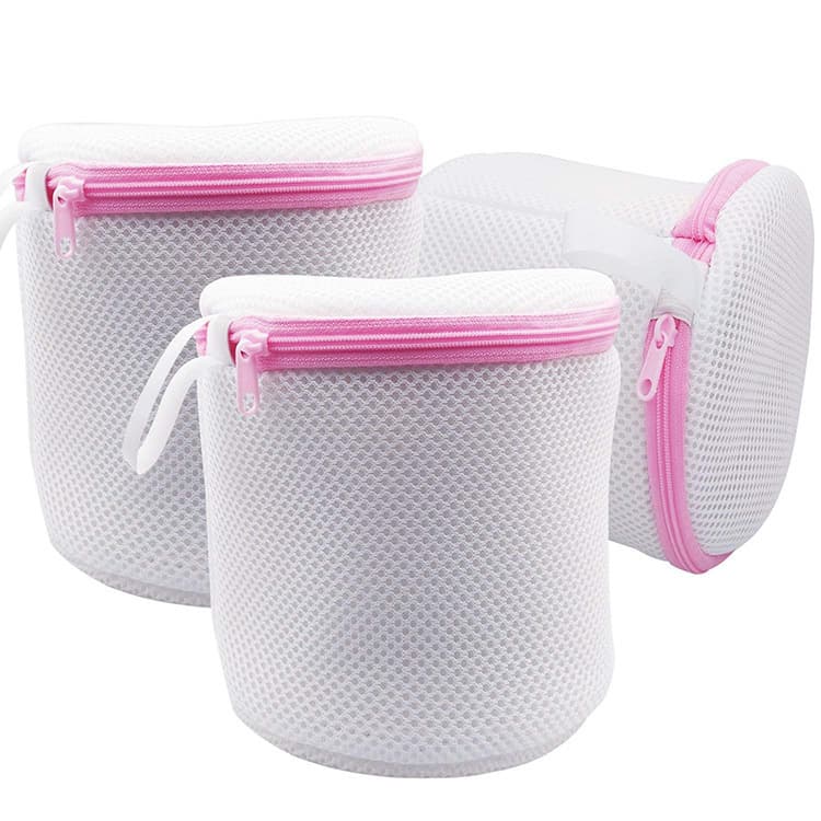 Bra laundry bag, high-quality mesh cylindrical washing bag, thickened underwear and bra protective wash bag, custom-made.