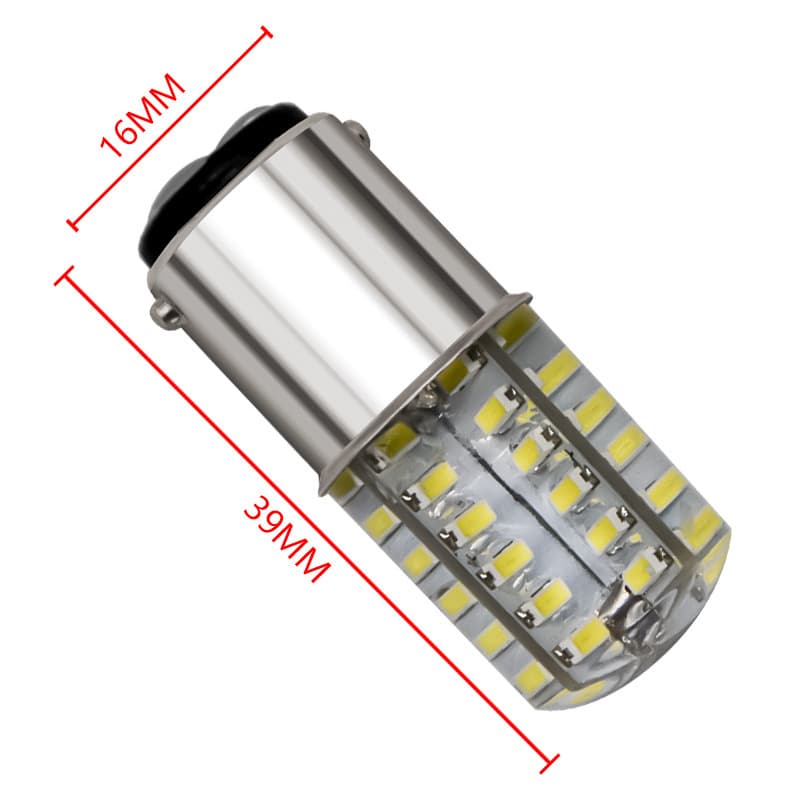 1156 1157 3014 48SMD silicone automotive LED brake light turn signal corner lamp