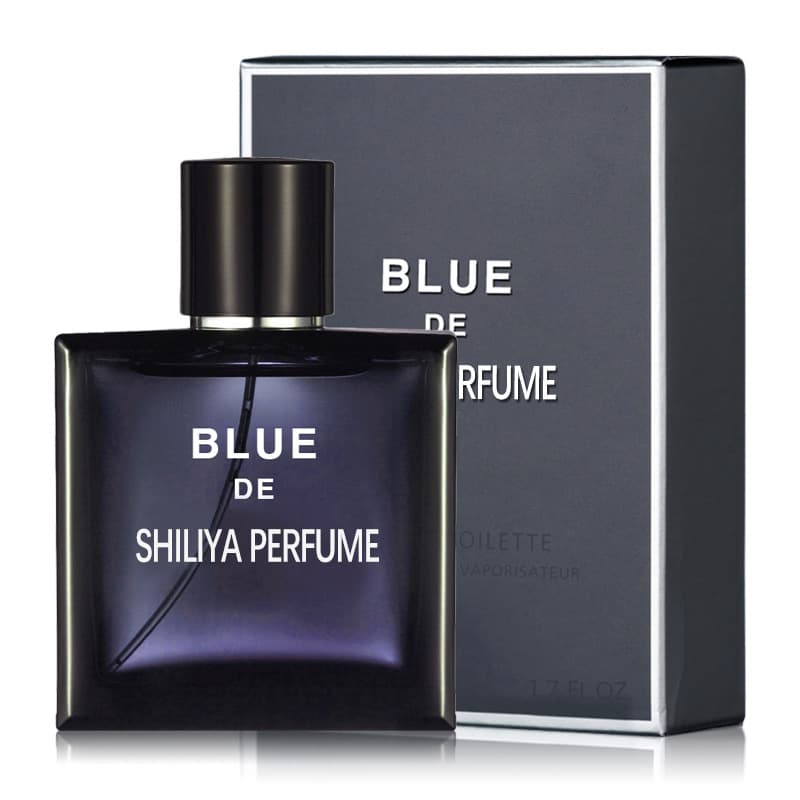 Cologne Men's Perfume Blue Ocean Fragrance Long-lasting Light Fragrance Fresh Cologne 50ML