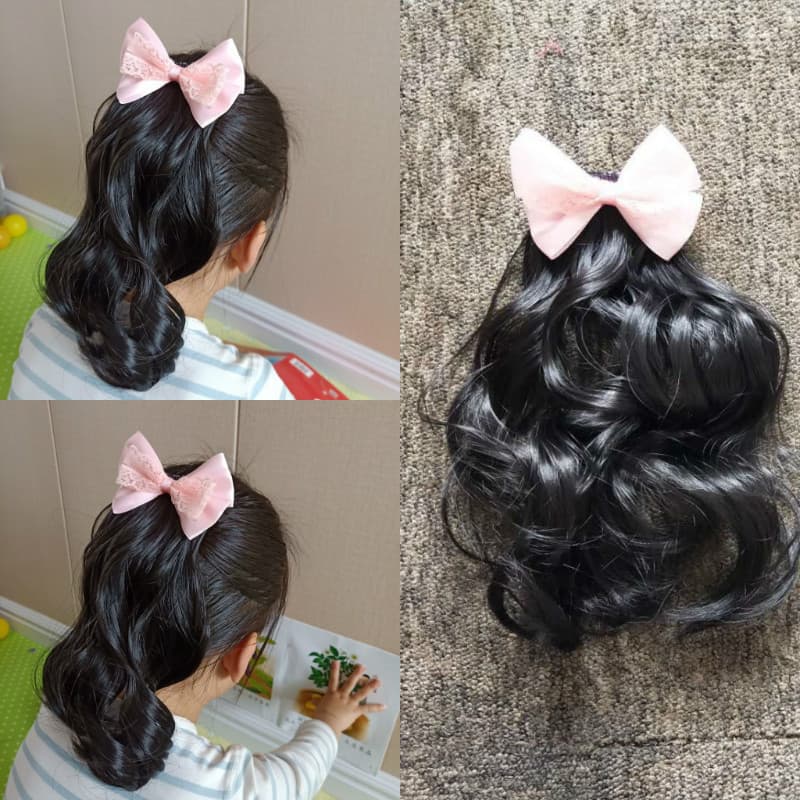 Children's Wig Baby Headwear Hair Accessories Hat Accessories Wig Inflatable Doll Barbie Doll Wig Doll Wig