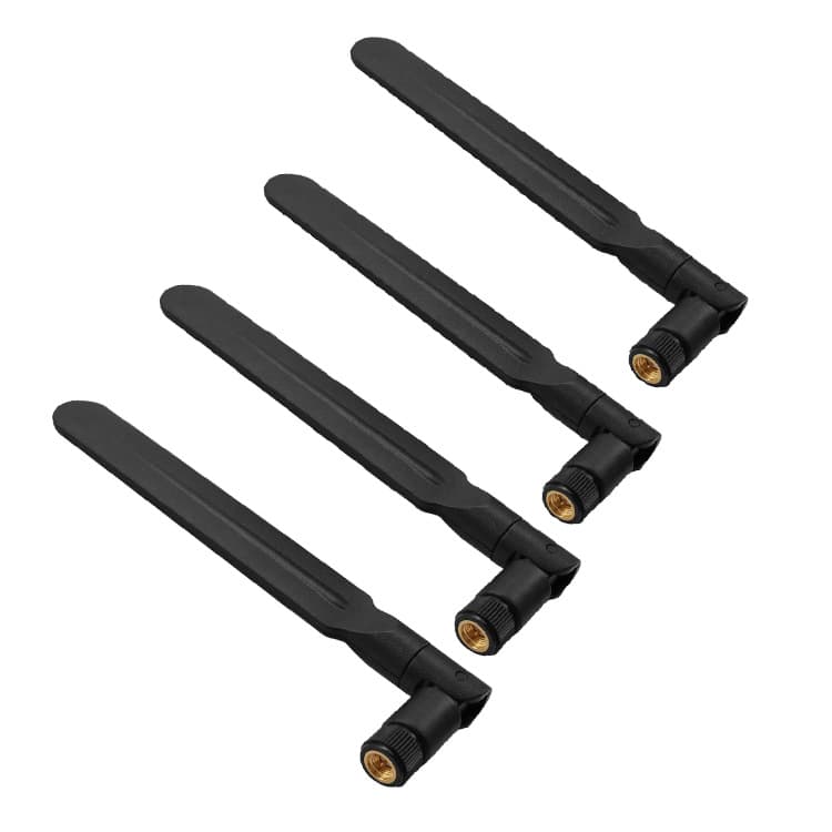 4G Antenna LTE Wireless Router Omnidirectional Antenna Rubber Sleeve Foldable Gain Antenna