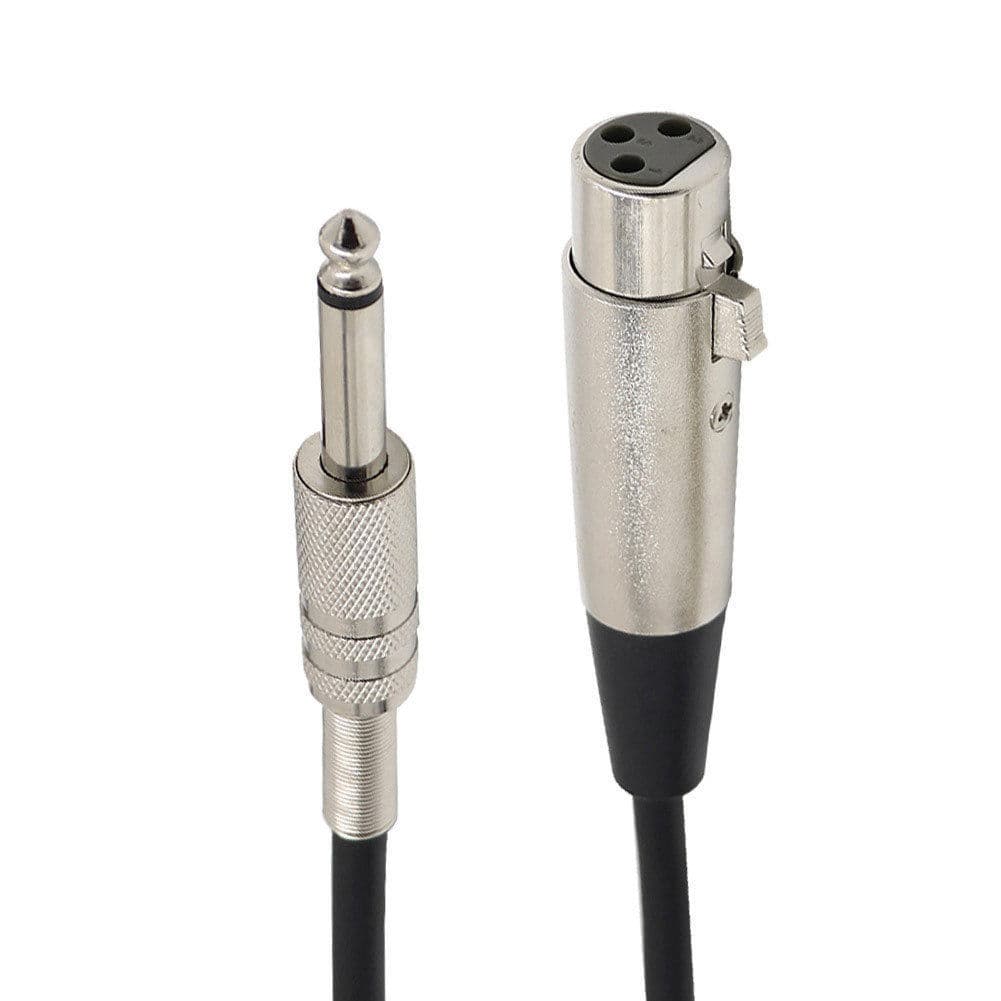 6.35mm male-to-Cannon female plug 6.5-to-Cannon female microphone cable audio microphone mixer power amplifier cable