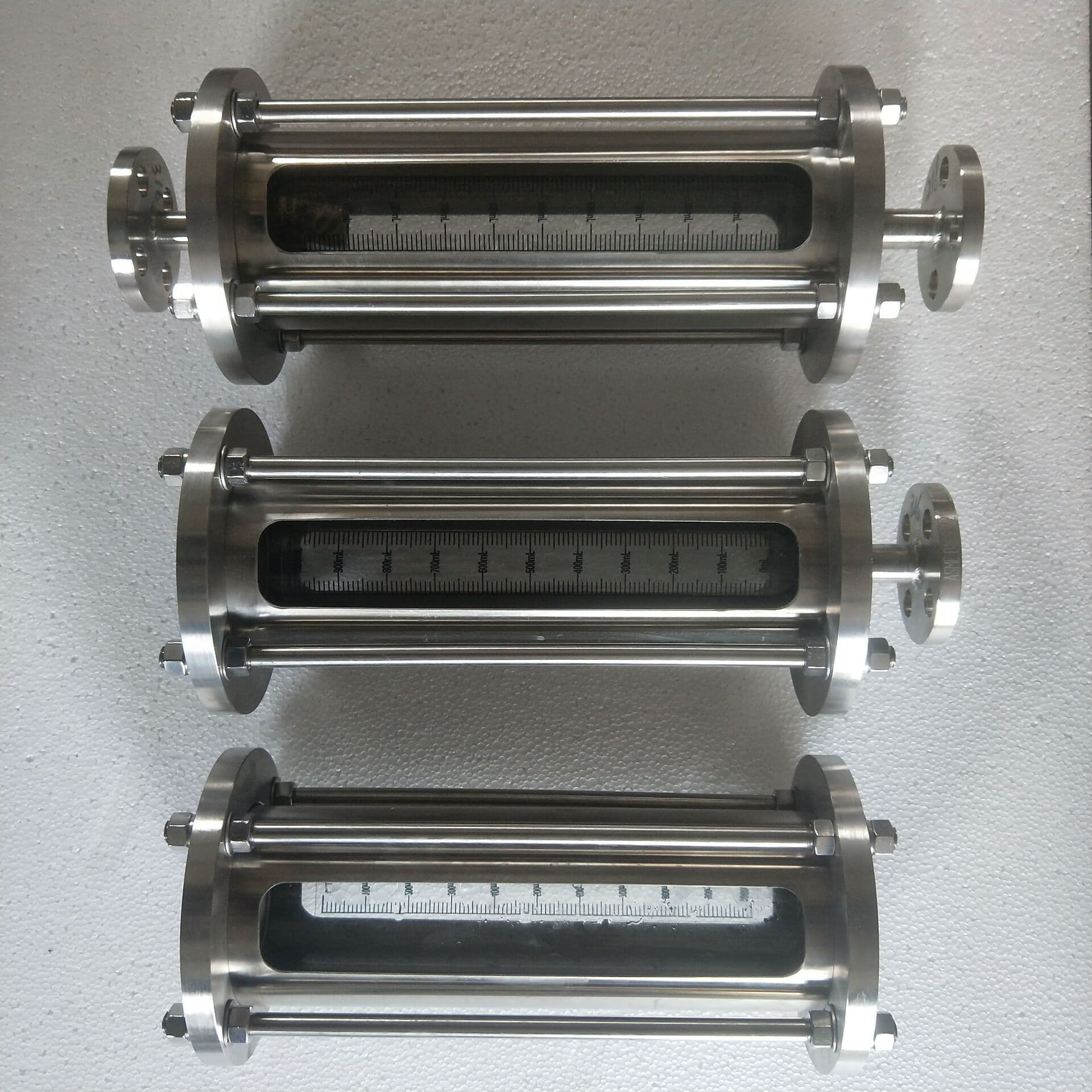 Flow calibration column (tube), calibration certificate, calibration column manufacturer,