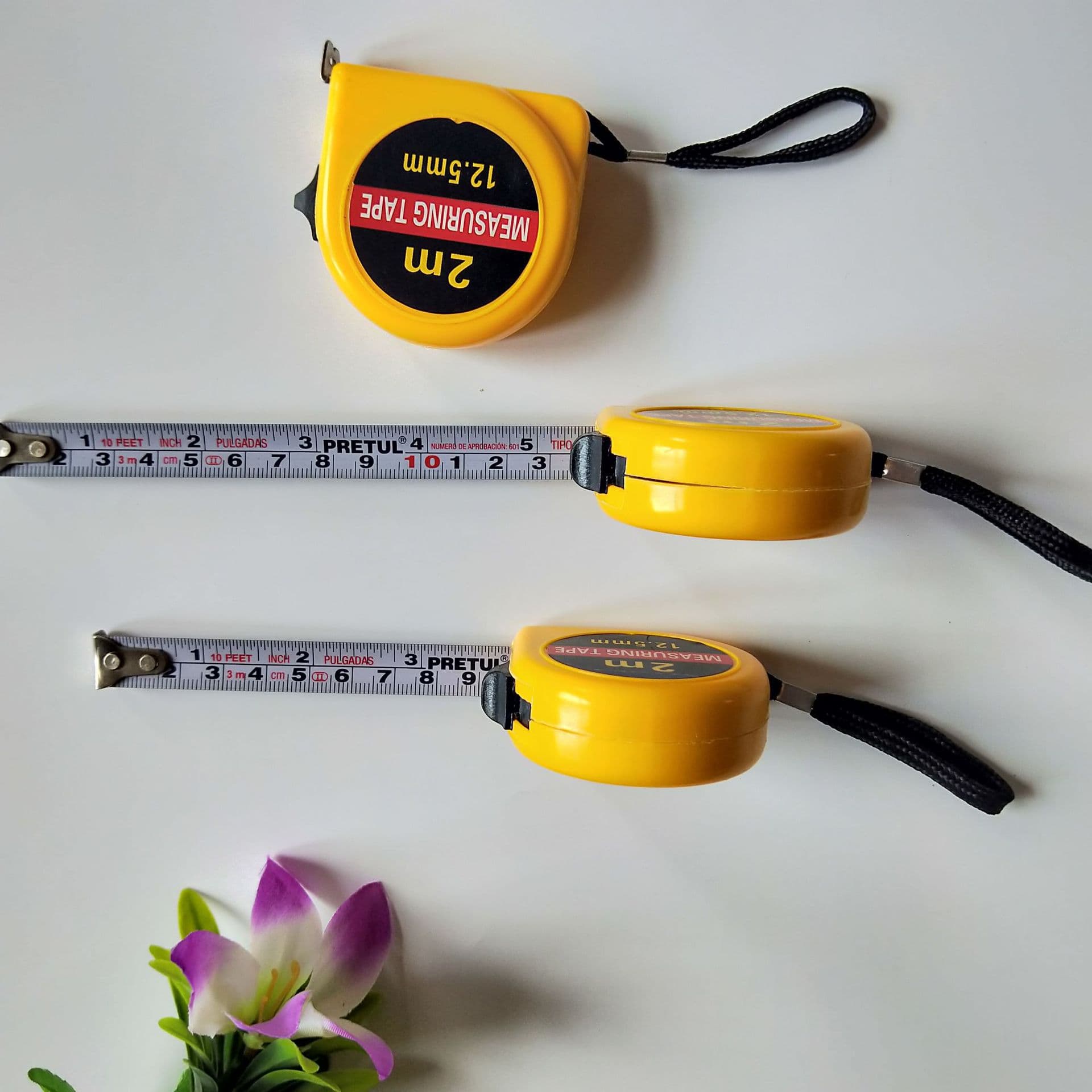 2m Retractable Tape Measure Steel Ruler Measuring Tool