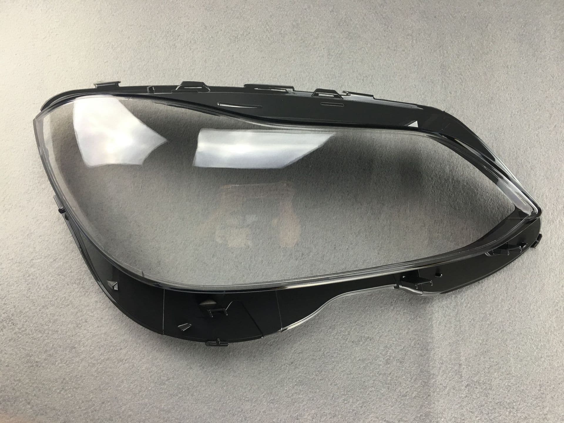 Headlight Lens PC Transparent Cover Headlight Shell Cover for Mercedes-Benz W212 14-15 E300