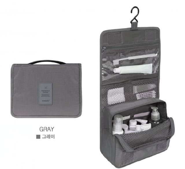 Customized toiletry bag, handbag/makeup bag, extra-large capacity, multi-functional portable travel organizer for women's skincare products.