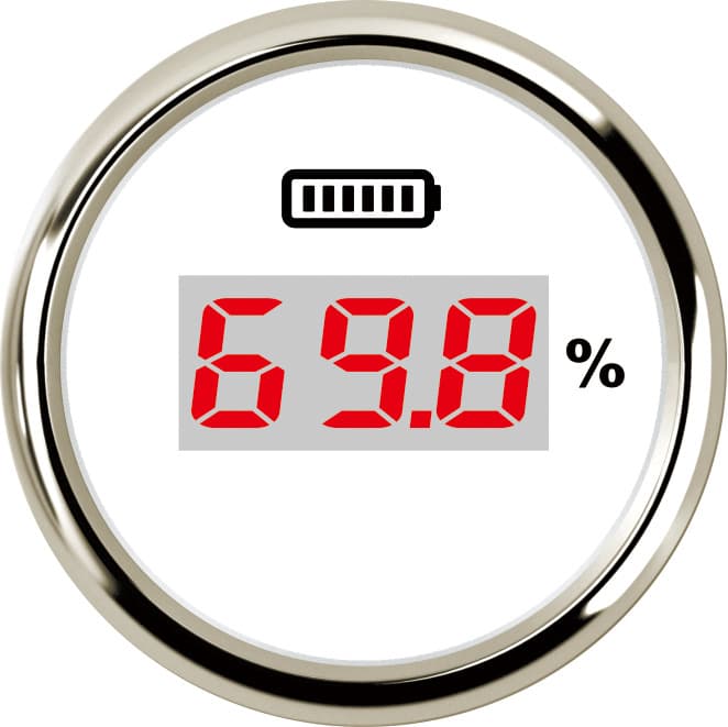 Electric Vehicle Special Vehicle Use, Battery Meter with Backlight 316L
