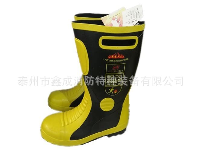 Factory direct supply of firefighter protective boots with test reports.