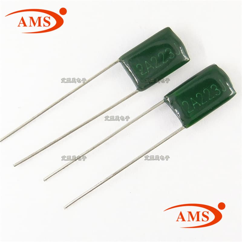 2A223J 2.2NF 2200PF CL11 Green Polyester Capacitor 100V 223J - Brand New, Genuine, In Stock