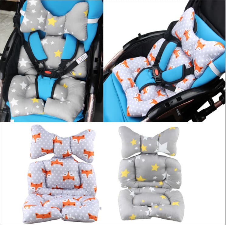 Multifunctional baby car seat cushion, stroller seat cushion, full-body support sleeping mat