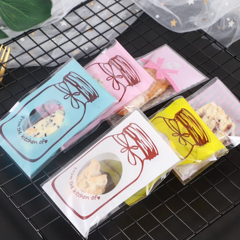 7*10 baking packaging bags, plastic packaging bags, jewelry bags, handmade soap packaging bags, ziplock bags