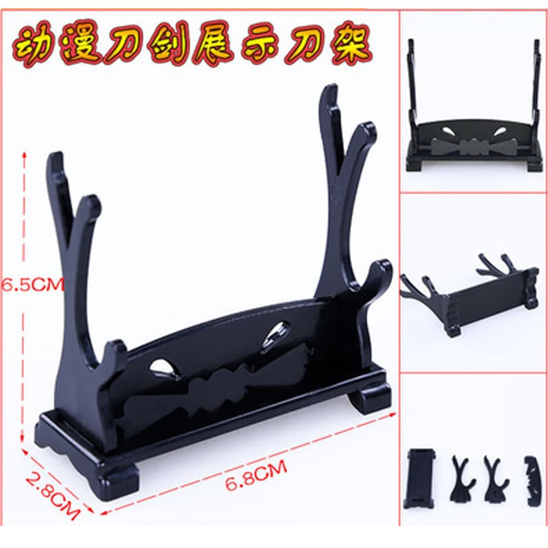 Anime Knife Stand Display Stand Hardware Small Knife Display Plastic Knife Stand Wholesale Display Hot Selling Small Knife Stand