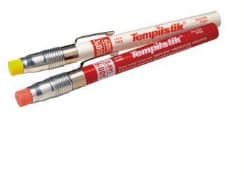 Tempil Temperature Indicating Crayons (USA): 50°C, 100°C, 110°C, 243°C, 290°C