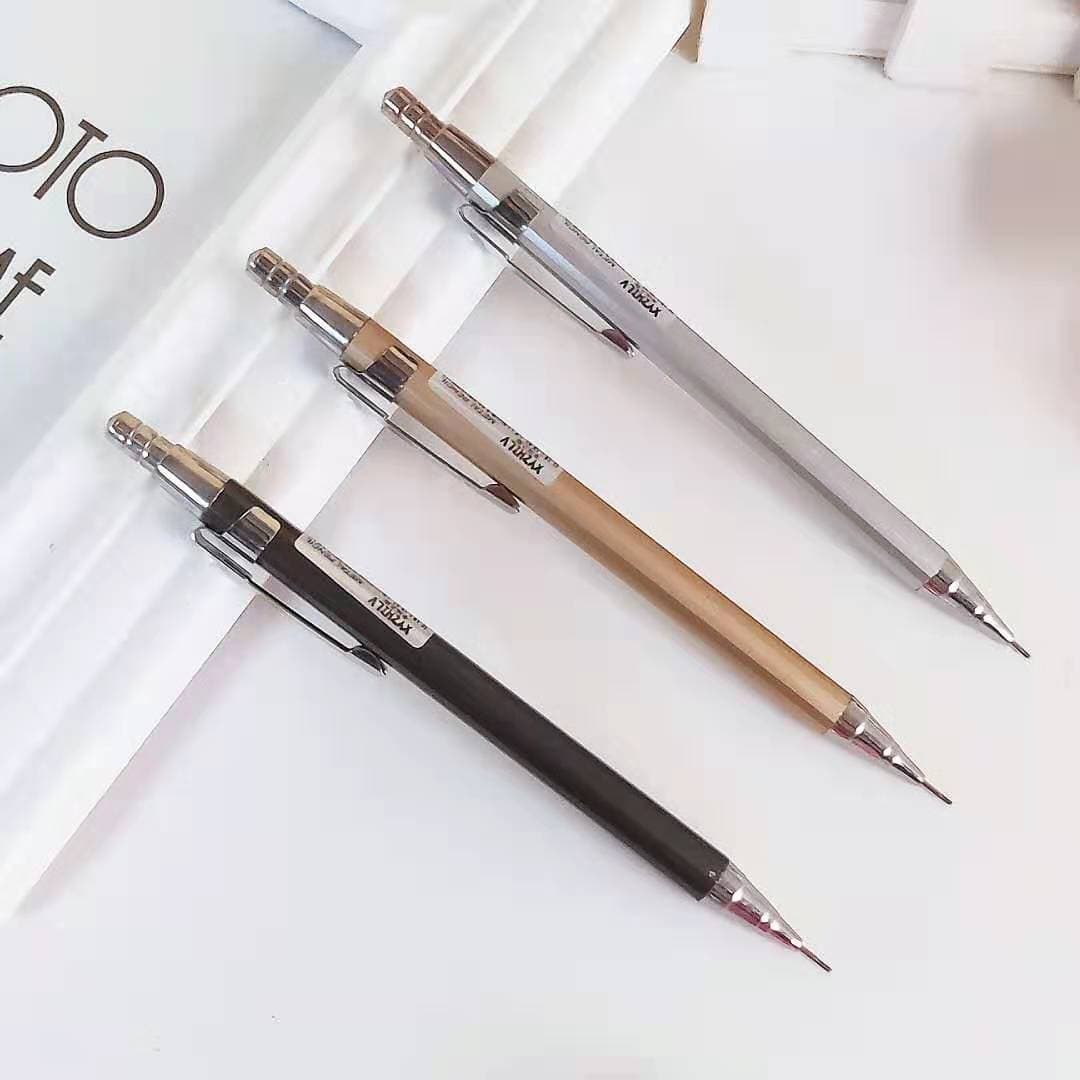 Creative New Metal Automatic Pencil for Elementary Students with Replaceable Lead, Unbreakable and No Sharpening Required, Wholesale