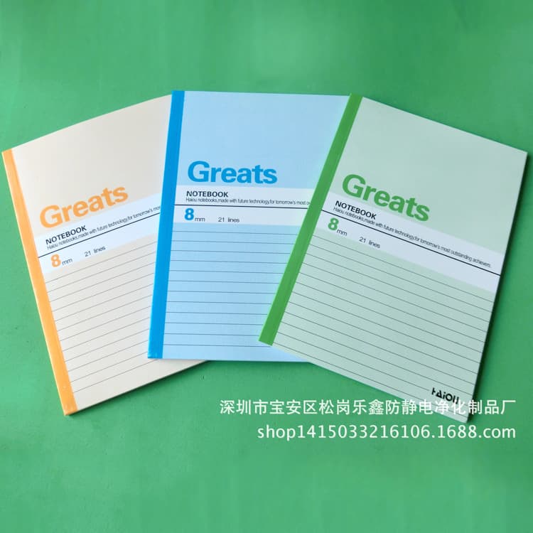 Notebook, Seagull brand, A6 softcover notebook, notepad, factory direct stationery supplies.