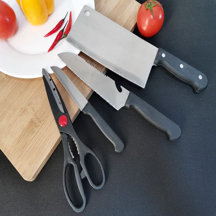 Stainless Steel Kitchen Knife Set 4-Piece Chef Knife Set Gift Knives Factory Direct
