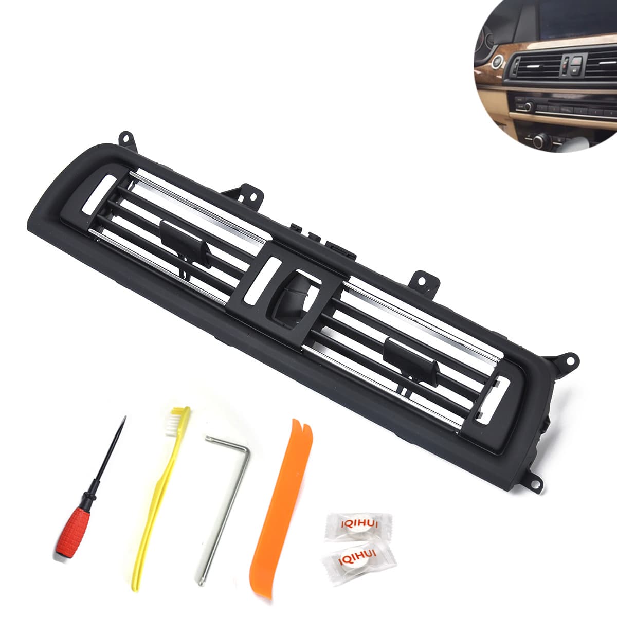 Cross-Border Hot Seller - For BMW 5 Series - Air Conditioning Center Vent Panel / Chrome Plated OE:64229166885
