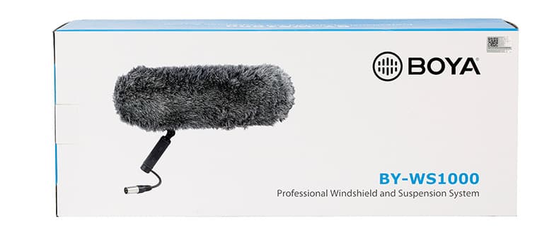 BOYA BY-WS1000 Blimp Microphone Suspension Mount System Boom Pole Film Synchronous Recording Windshield
