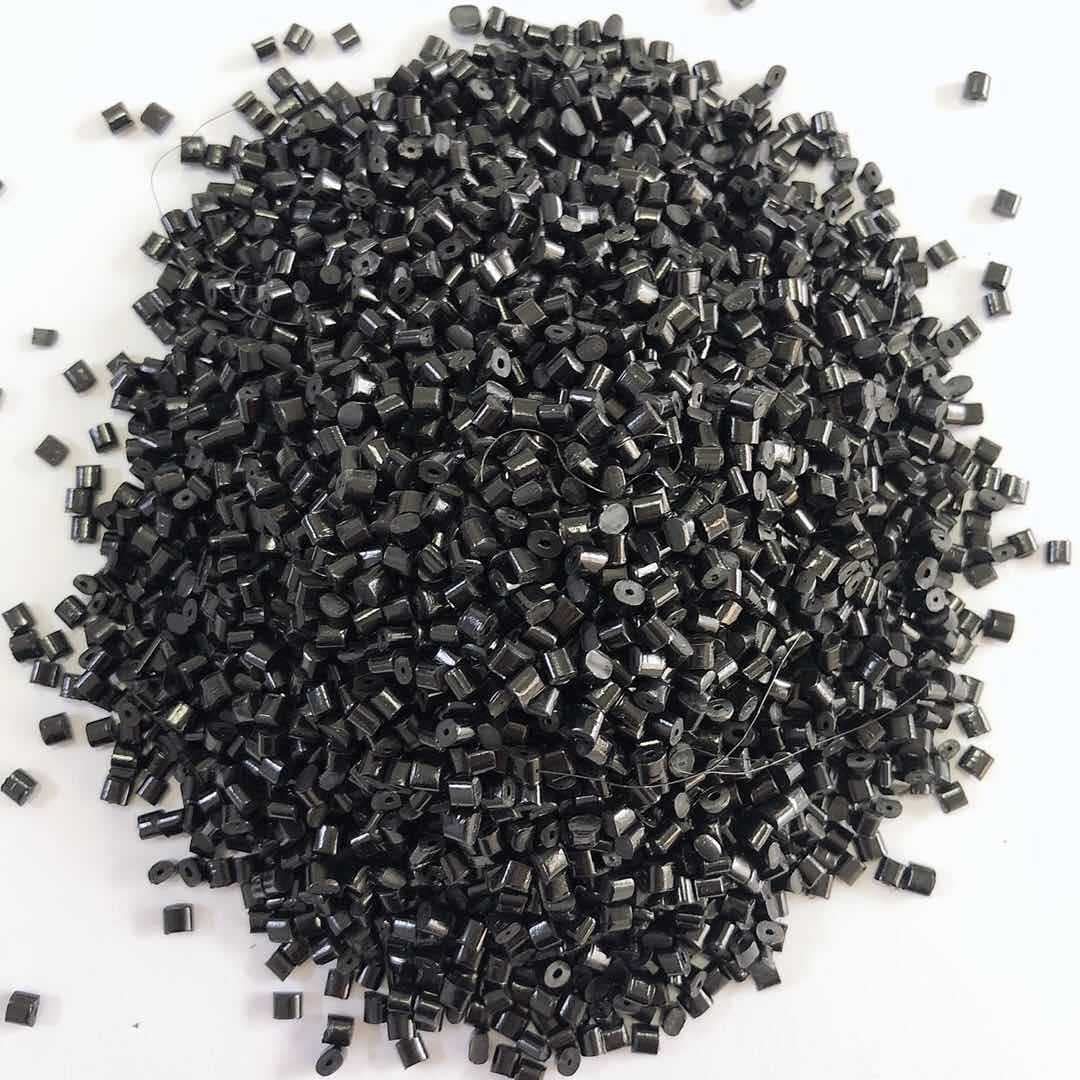 Black high-gloss POM material, polyoxymethylene POM with good impact toughness, anti-friction, and wear resistance, sprue material.