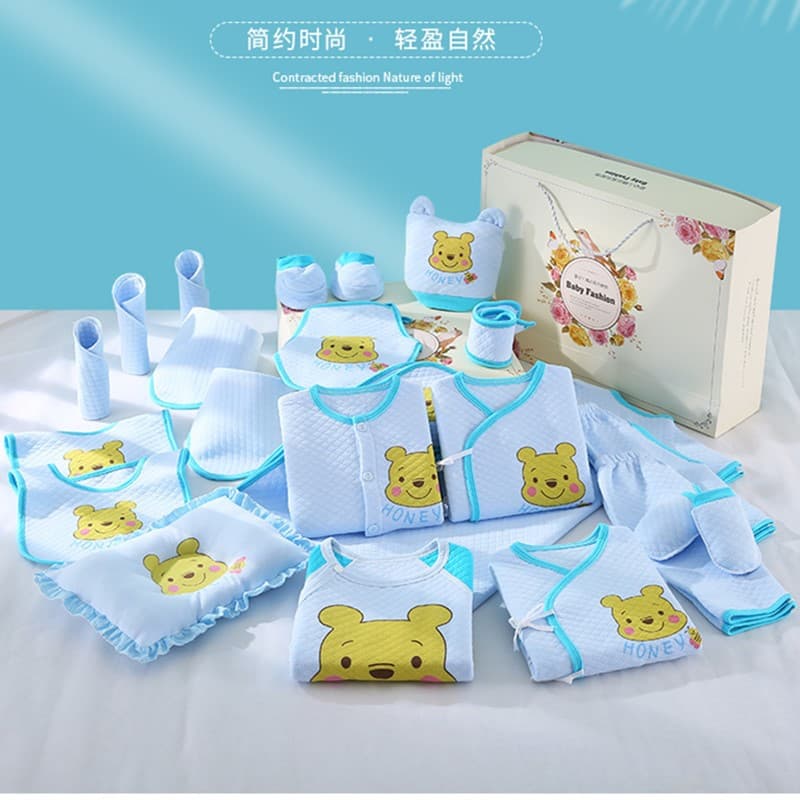 Newborn Baby Clothes Autumn Winter Set Gift Box Full Moon Gift Newborn Baby Essentials