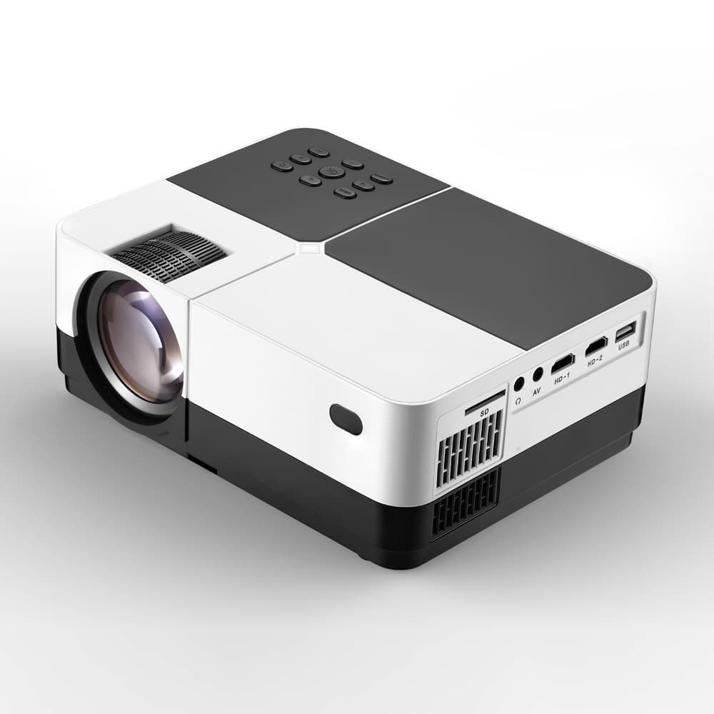2019 New Smart Phone Projector WiFi Wireless Screen Mirroring 720P Portable Mini Home Theater