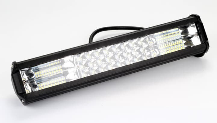 216W 72LED Long Work Light Off-Road Modification Bumper Light Roof Light Accessories High Brightness Cross-Border Exclusive