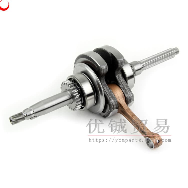 Applicable to Linhai Yamaha 100 Engine Crankshaft Ghost Fire 100 Liying Fuxi Connecting Rod Assembly Qiaoge Crankshaft