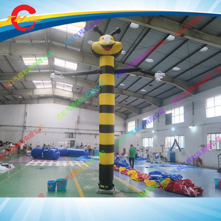 [Little Bee Dancer] Air Dancer Inflatable Model Cartoon Inflatable Model Simulation Model Inflatable Air Dancer