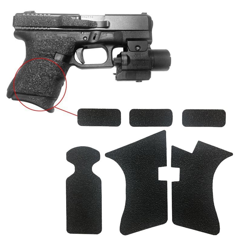 Glock Anti-slip Mouse Sticker Ultra-Thin Sticky Non-slip Rubber Texture Grip