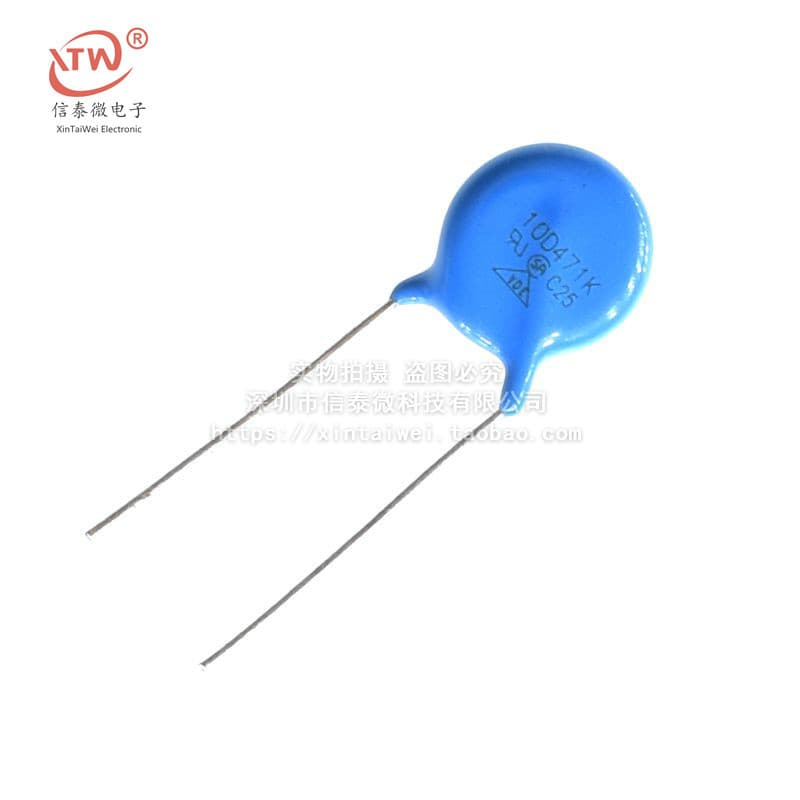 Varistor 10D471K 10K471 10MM Diameter 470V Through-Hole Varistor