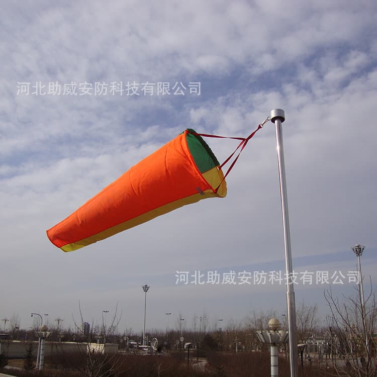 Low-Price Three-Color Stitched Wind Sock, Meteorological Wind Speed Indicator, Waterproof Wind Sock