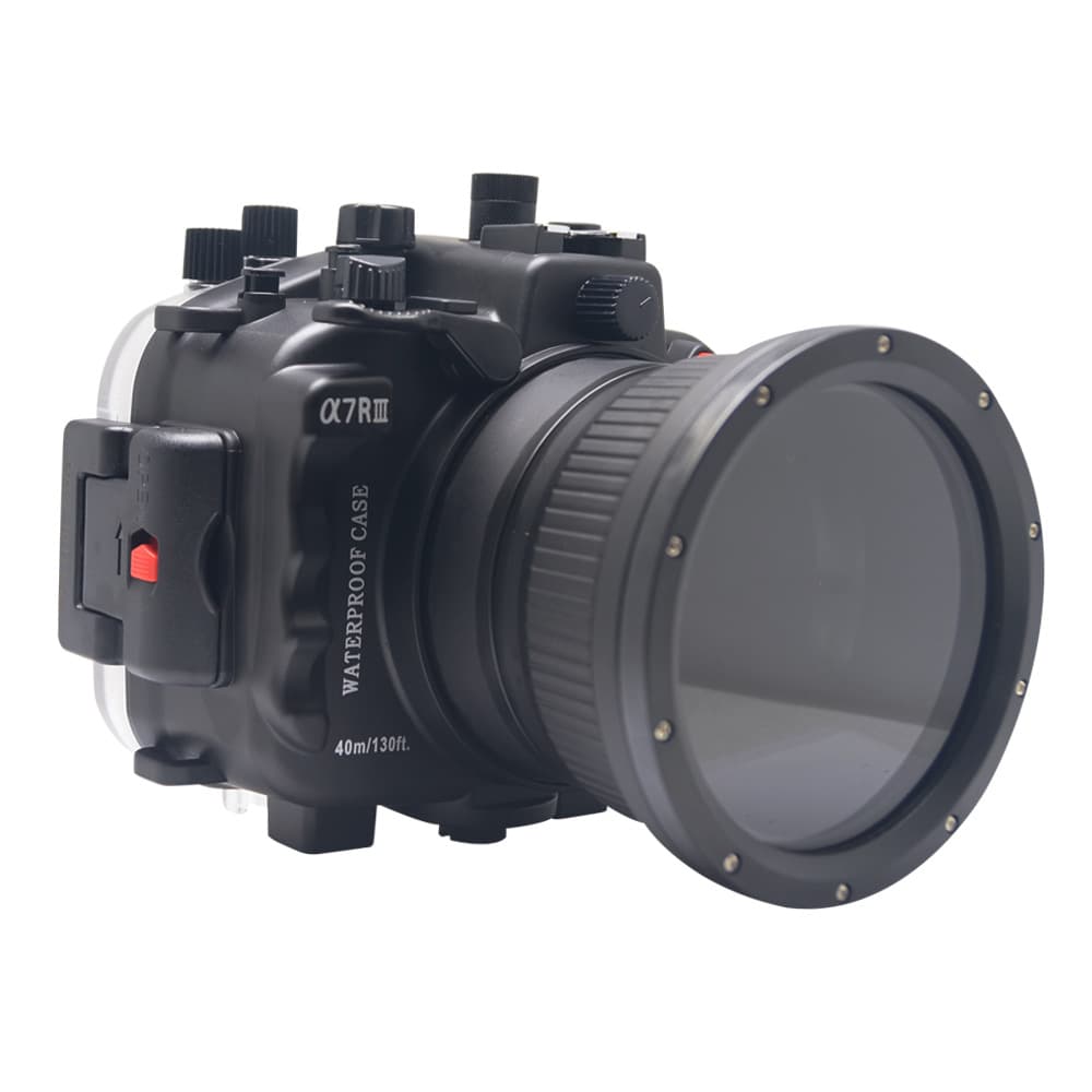 Dive Housing Compatible with A73 Mirrorless Camera, 40-Meter Waterproof Case