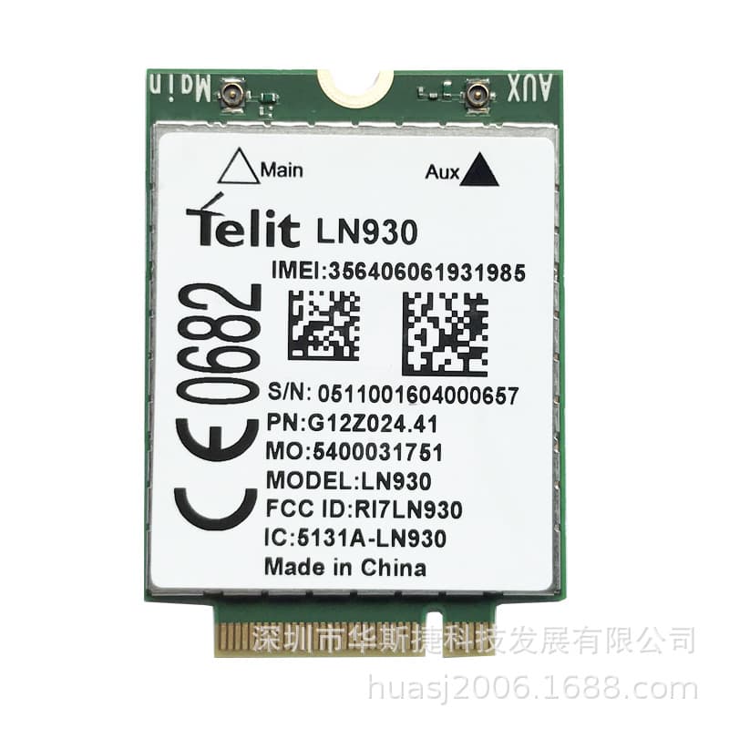 Original LN930 DW5810E 4G Module NGFF for China Telecom and Unicom Dual 4G, Models 5285 and 5580