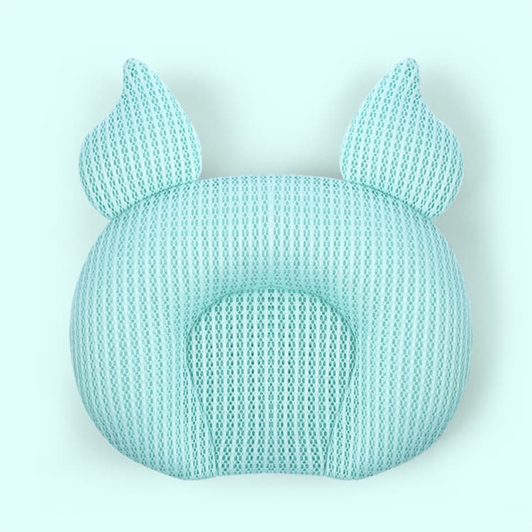 Infant Pillow Newborn 0-2 Years Baby Anti-Head Flattening Latex Shaping Pillow Tencel Pillow Factory Direct Wholesale