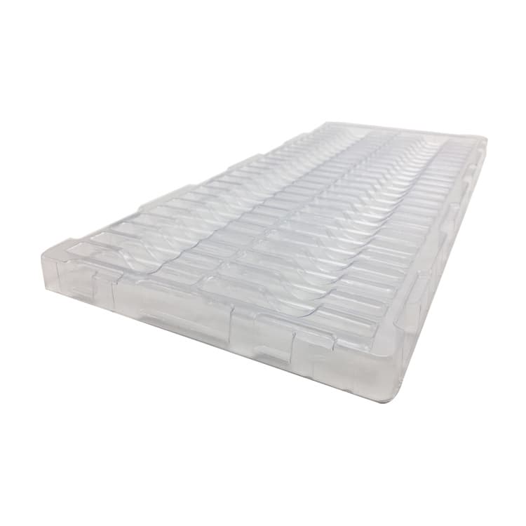 Shenzhen Manufacturer Supplies Thick Rectangular Component Trays for Automotive Parts Turnover, Anti-Static Blister Trays