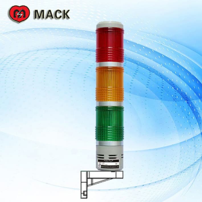 Discount Supply Taiwan Marco 45mm LED Multi-Layer Wall-Mounted Warning Light MP-45L-2-ROG-WM
