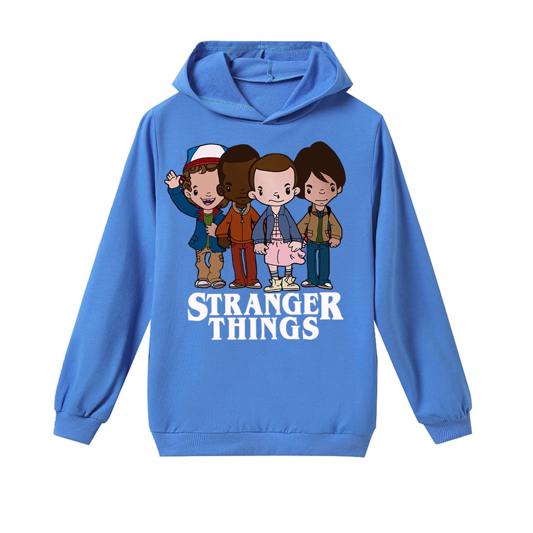 Stranger Things Cartoon Long Sleeve Kids Sweatshirt T-Shirt for Middle and Older Children H1129#