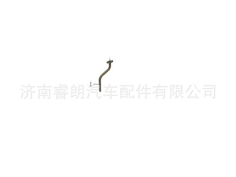 Production and wholesale of Howo dump truck parts VG1099110011 Turbocharger oil return pipe assembly